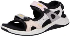 Ecco Mädchen Sandalen Schuhe X-trinsic Multi Blo. Rose Kinderschuhe Nubukleder Uni Sandalen